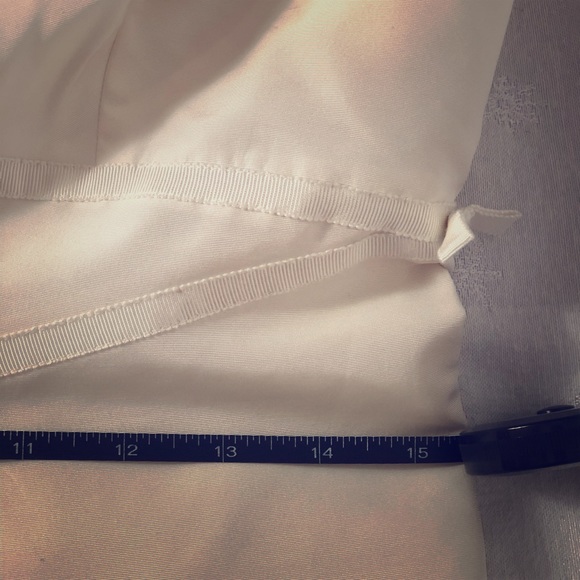 J. Crew ivory silk strapless lined sheath dress - Picture 2 of 8